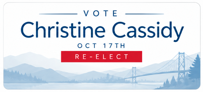 re-elect Christine Cassidy
